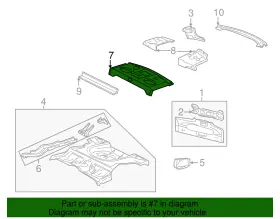 22636364 Gm Genuine Package Tray #2