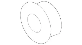 22857959 Gm Genuine Jet Black Convenience Net Upper Retainer