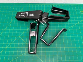 23388651 Gm 17-23 Cadillac Xt5 Trunk Luggage Cargo Rail Bracket Set Of 4 Oem #2