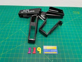 23388651 Gm 17-23 Cadillac Xt5 Trunk Luggage Cargo Rail Bracket Set Of 4 Oem