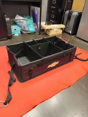 23415716 Gm Genuine Collapsible Cargo Organizer With Chevrolet Script 2010-2024 23415716 Gm Genuine Collapsible Cargo Organizer With Chevrolet Script 2010-2024