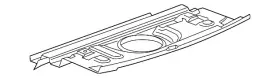 23464364 Gm Genuine Black Diamond Rear Compartment Window Lower Trim