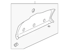 25753770 Gm Genuine Pkg Tray Trim