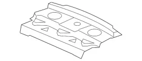 25838829 Gm Genuine Package Tray