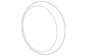 42719890 Gm Genuine Lower Quarter Trim Hole Cover