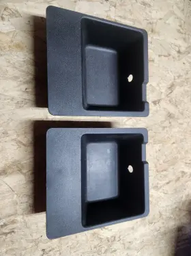 14058700 Gm/oem Spi 14058699 .14058700 C4 Corvette Used L&r Rear Storage Compartment Box Trays