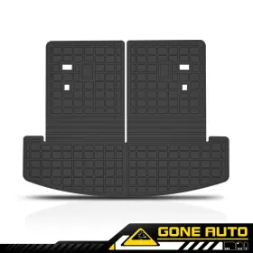 Ga153362 Gone-auto Tpe Trunk Cargo Liner With Backrest Mat Fits 2024-2025 Hyundai Santa Fe All Weather
