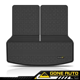 Ga855740 Gone-auto Fit For 2020-2025 Lincoln Aviator Tpe Rear Trunk Cargo Liner Floor Mat Pad
