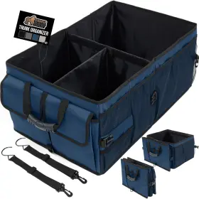 Gorilla Grip 840316712644 Large Capacity Sturdy Trunk Storage Organizer Slip And Water