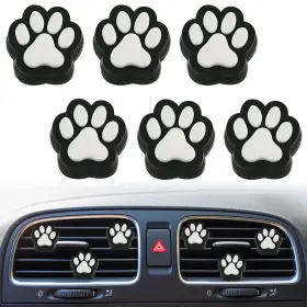 33092 Gowxs Sample Sku 6 Pcs Dog Paw Air Vent Clips Cute Cat 0.33 Fl Oz Pack Of