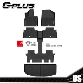Gplus09061628 Gplusmotor 3 Row/cargo Tpe Floor Liners Liner Trunk Mat Fit For 2020-2025 Kia Telluride