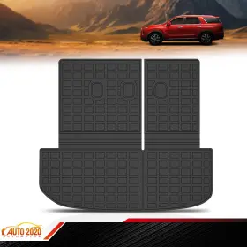 Gd2025111201 Grandorange Tpe Cargo Trunk Liner Cover Floor Mat Blackfit For 2020-2025 Hyundai Palisade