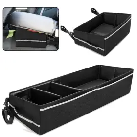 Gs01301 Graoso Trunk Under Seat Storage Fit For Super Crew Tool Organizer Box Rear Se