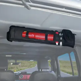 20176 Guina Roll Bar Storage Bag With Molle System Compatible Jeep Wrangler F