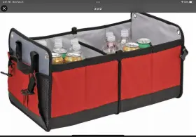 Hfj14 Hft Suv Car Truck Folding Seat Trunk Cargo Storage Holder Organizer Box