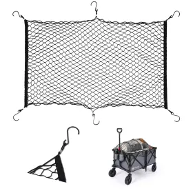 L1152-a1-us Hikenture Cargo Net For Folding Wagon Anti-falling Nylon With 6 Hoo