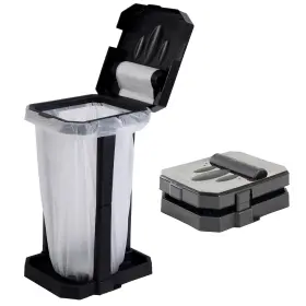 Hktc001 Holakit Portable Trash Bag Holder Collapsible Outdoor Waste Bin 20 Bags Legs