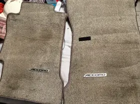 03f15-sv4-1000-02 Honda Oem 1990-1995 Accord Floor Mats Front Left And Right