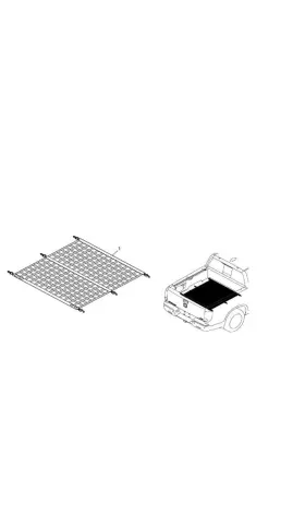 08l96-t6z-100-a Honda 08l96-t6z-100a Genuine Truck Bed Cargo Net Fits 2017-2022 Ridgeline New #3