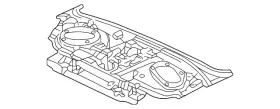 66500-s82-a02zz Honda Genuine Shelf Rear Parcel