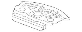 66500-ta0-a00zz Honda Genuine Shelf Rear Parcel