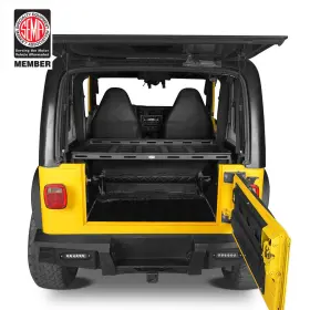 Bxg.1029-s Hooke Road Interior Storage Basket Cargo Luggage Rack Carrier Fit 97-06 Jeep Wrangler Tj