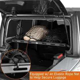 Bxg.3061-s Hooke Road Interior Cargo Carrier Shelf Rack Fit 2018-24 Jeep Wrangler Jl 2-door #3