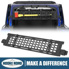 Bxg.3103-s Hooke Road Trunk Molle Panel Utility Rack For Jeep Wrangler Jl 4-door 2018-2026