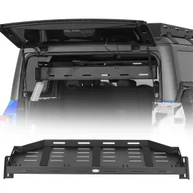 Bxg.8938-s Hooke Road Trunk Upper Cargo Basket Rack Storage Carrier For 2021-2026 Ford Bronco 4-door