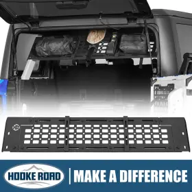 Bxg.8946-s Hooke Road Max Upper Trunk Storage Tactical Molle Panel For Ford Bronco 4 Door 2021-2026