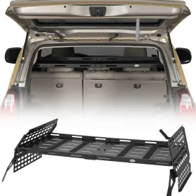 Bxg.9851-s Hooke Road Rear Window Molle Panel And Interior Cargo Rack Kit For Toyota 4runner 2003-2009