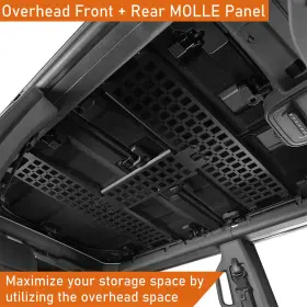 Ft.20020 Hooke Road Front Middle Rear Overhead Storage Molle Panel Set For 2021-2024 Ford Bronco #2