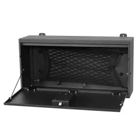 Mmr.10028-1 Hooke Road Folding Tailgate Table Storage Lockable Steel Box Fit Jeep Wrangler Tj 1997-2006