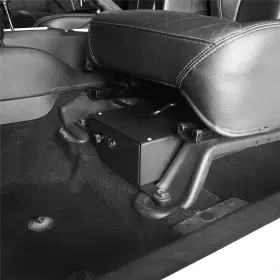 Mmr.20021 Hooke Road Rear Locking Steel Under Seat Storage Cargo Box For 2007-2018 Jeep Wrangler Jk #3