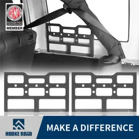 Mmr.20062 Hooke Road Rear Window Storage Flank Molle Panel For Jeep Wrangler Jk Jl 07-23