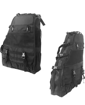 Mmr.24052 Hooke Road Pair Roll Bar Storage Bags Multi-pocket For Jeep Wrangler 1997-2024 Tj Jk Jl