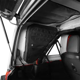 Mmr.30035 Hooke Road Roll Bar Oxford Cloth Storage Bag Multi-pocket For 18-24 Jeep Wrangler Jl 4-door #2