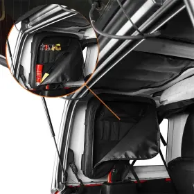 Mmr.30035 Hooke Road Roll Bar Oxford Cloth Storage Bag Multi-pocket For 18-24 Jeep Wrangler Jl 4-door #3