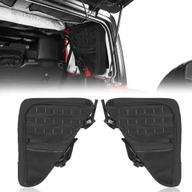 Mmr.30035 Hooke Road Roll Bar Oxford Cloth Storage Bag Multi-pocket For 18-24 Jeep Wrangler Jl 4-door