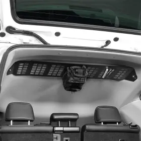 Qt.10025 Hooke Road Rear Steel Overhead Molle Panel Pouches Storage Fit Toyota 4runner 2010-2024