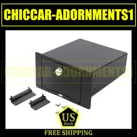 Cca2025042803 Hthe Rear Under Seat Password Lock Box Security Storage For Jeep Wrangler Jk Jl 07-25