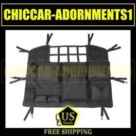 Cca2025051014 Hthe Car Interior Rear Trunk Storage Bag Organizer Pocket For Jeep Wrangler Jk Jl07