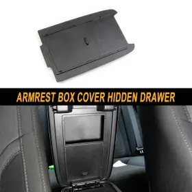 Cca2025120406 Hthe Console Insert Tray Armrest Box Cover Hidden Drawer For Dodge Charger 2011