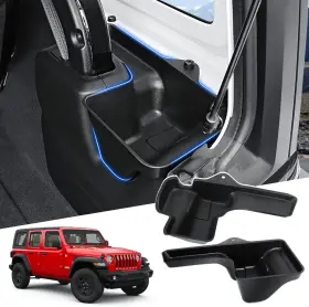 Hui00018 Huidnnas Rear Cargo Side Trunk Storage Box Tray Fit For Jeep Wrangler Jl 2018-2023 Tru