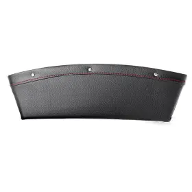 Hukyu 612048744589 Auto Car Seat Leather Gap Slit Pocket Storage Organizer Tray Box