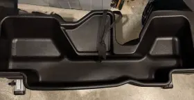 09421 Husky Liners Gearbox Under Seat Storage Boxfor 19-23 Dodge Ram 1500 Without Oe Box