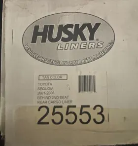 25553 Husky Liners Standard Tan Cargo Liner For 2001-2007 Toyota Sequoia