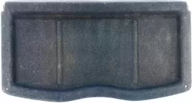 231-08591x Hyundai 2012-2017 Accent Cargo Cover Shelf Trim Hard Black Oem