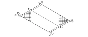 4z017-adud0 Hyundai Genuine Cargo Net