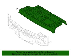 69300-aa010 Hyundai Genuine Package Tray #2